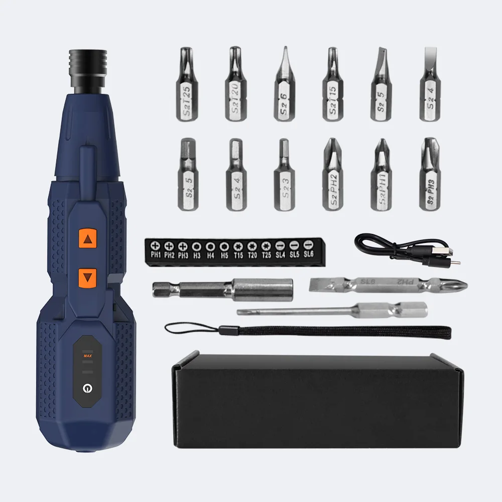 Electric Screwdriver Rechargeable Usb - Cordless Electrical Screwdriver Set 4.2V Smart