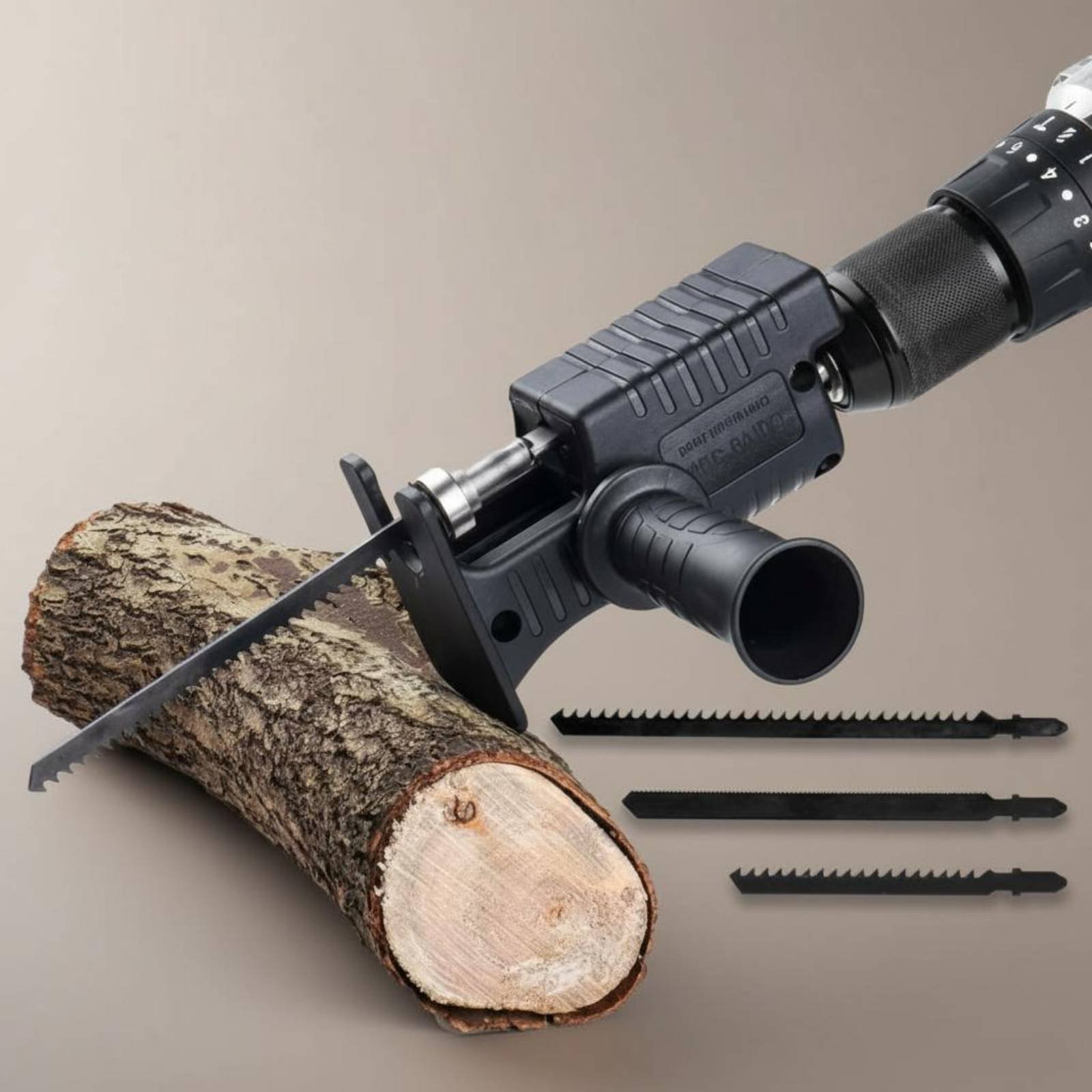 Reciprocating Saw Attachment Drill - Drill to Reciprocating Saw Adapter Wood