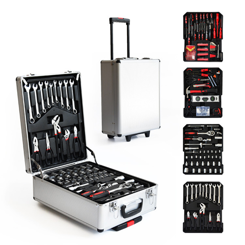 186 Pieces Aluminum Case Troll - Hand Tools ulasan dan harga