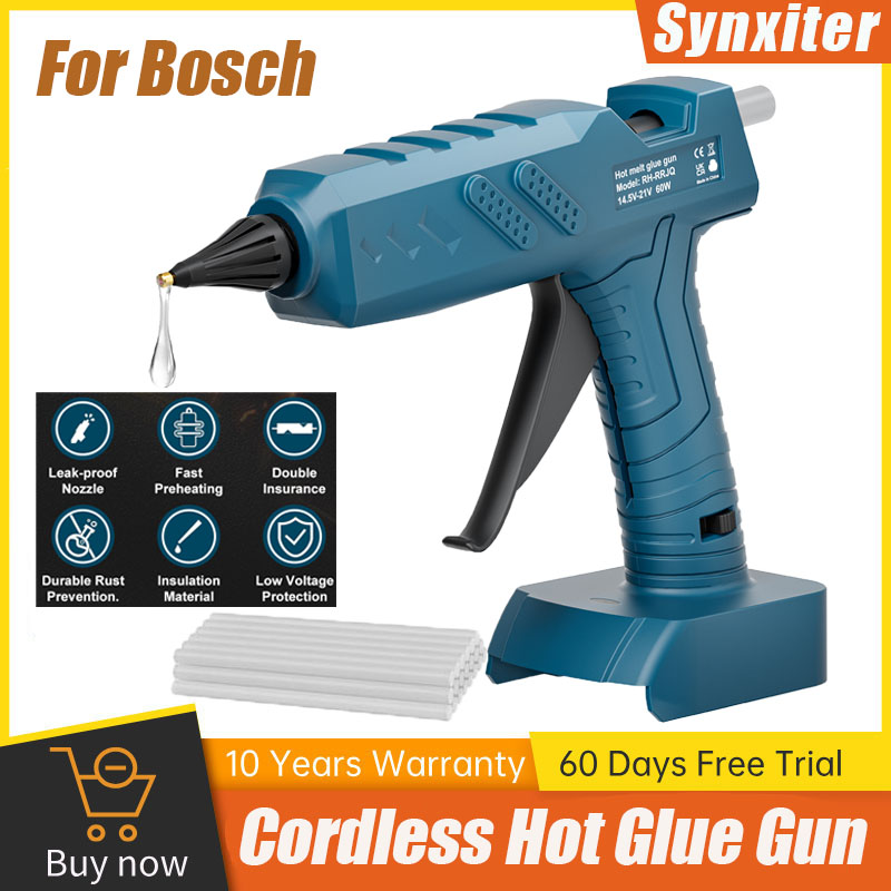 Synxiter Cordless Hot Melt Glu - Hot Melt Glue Gun Cordless ulasan dan harga