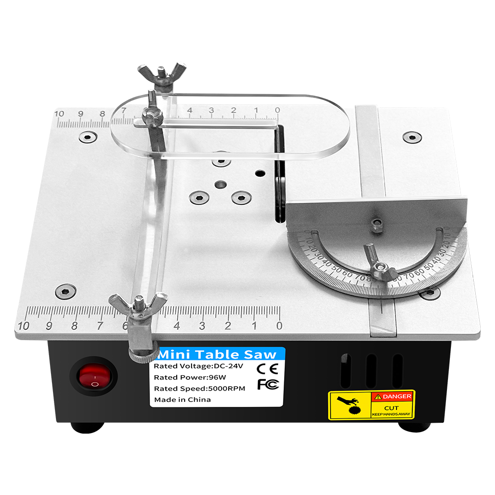 DC24V Household Miniature Wood - Mini Table Saw For Woodworking ulasan dan harga