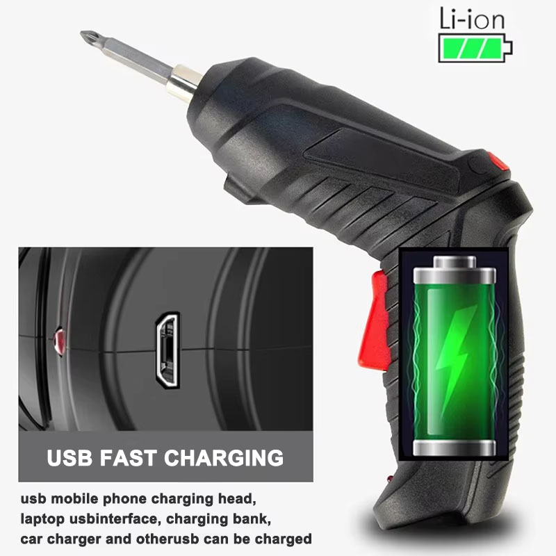 Electric Screwdriver Set 3.6V  - Electric Screwdriver Rechargeable Usb ulasan dan harga