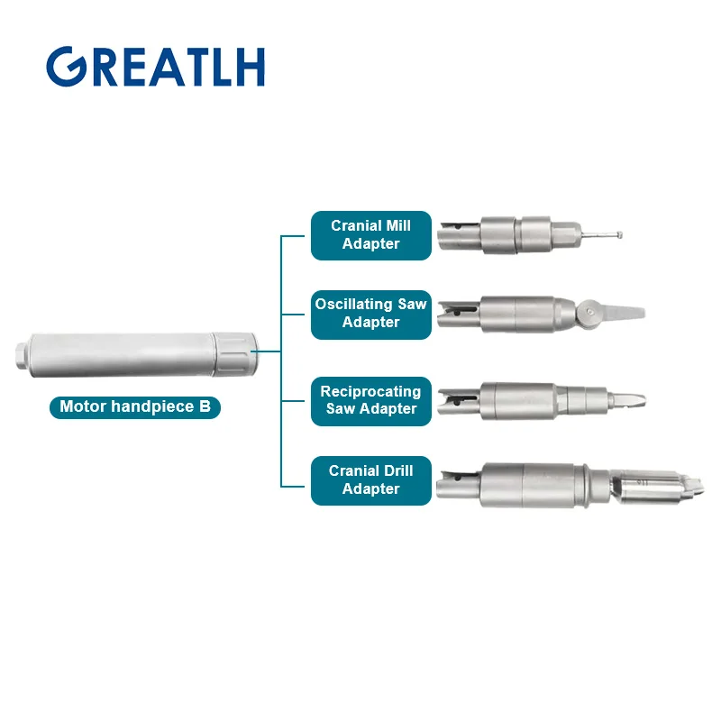 Micro High Speed Drill Cranial - Reciprocating Saw Attachment Drill ulasan dan harga