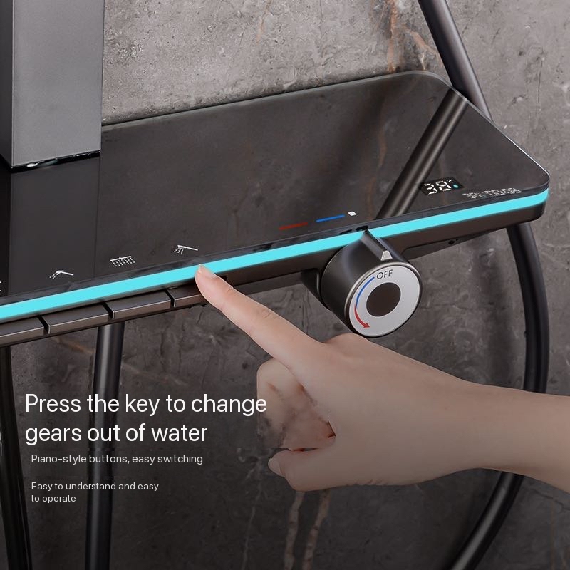 Gray Piano Button Ambient Ligh - Plumbing ulasan dan harga
