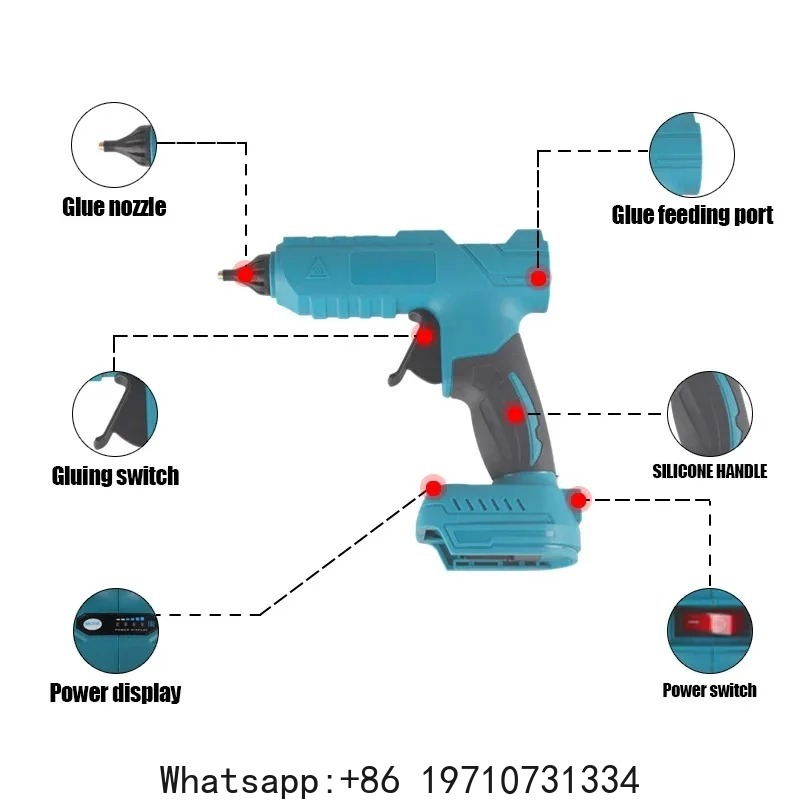 Cordless Electric Hot Melt  11 - Hot Melt Glue Gun Cordless ulasan dan harga