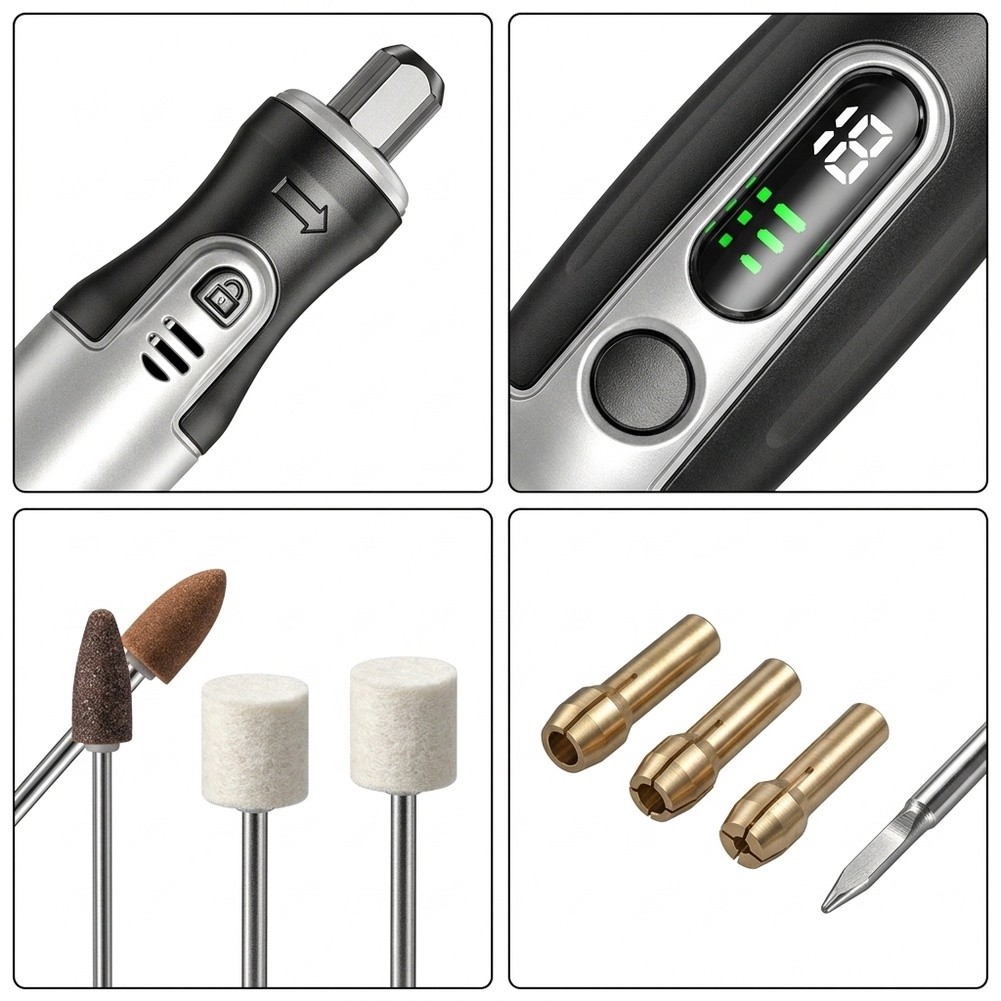 Cordless Electric Rotary Tool  - Cordless Rotary Tool Kit Accessories ulasan dan harga