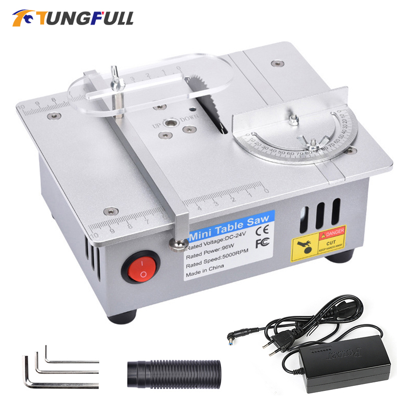 Mini Table Saw 96W 5000RPM Woo - Mini Table Saw For Woodworking ulasan dan harga