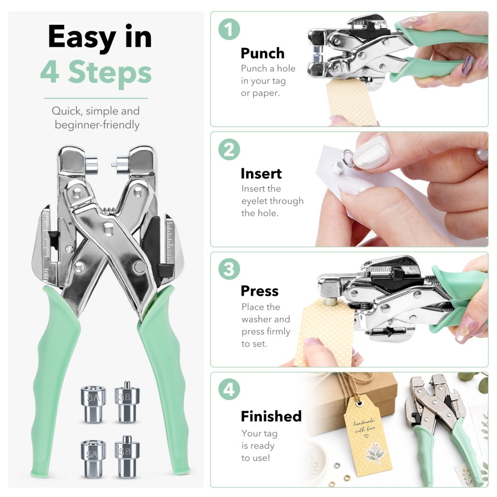 Grommet Tool Kit Handheld Hole - Hand Tools ulasan dan harga