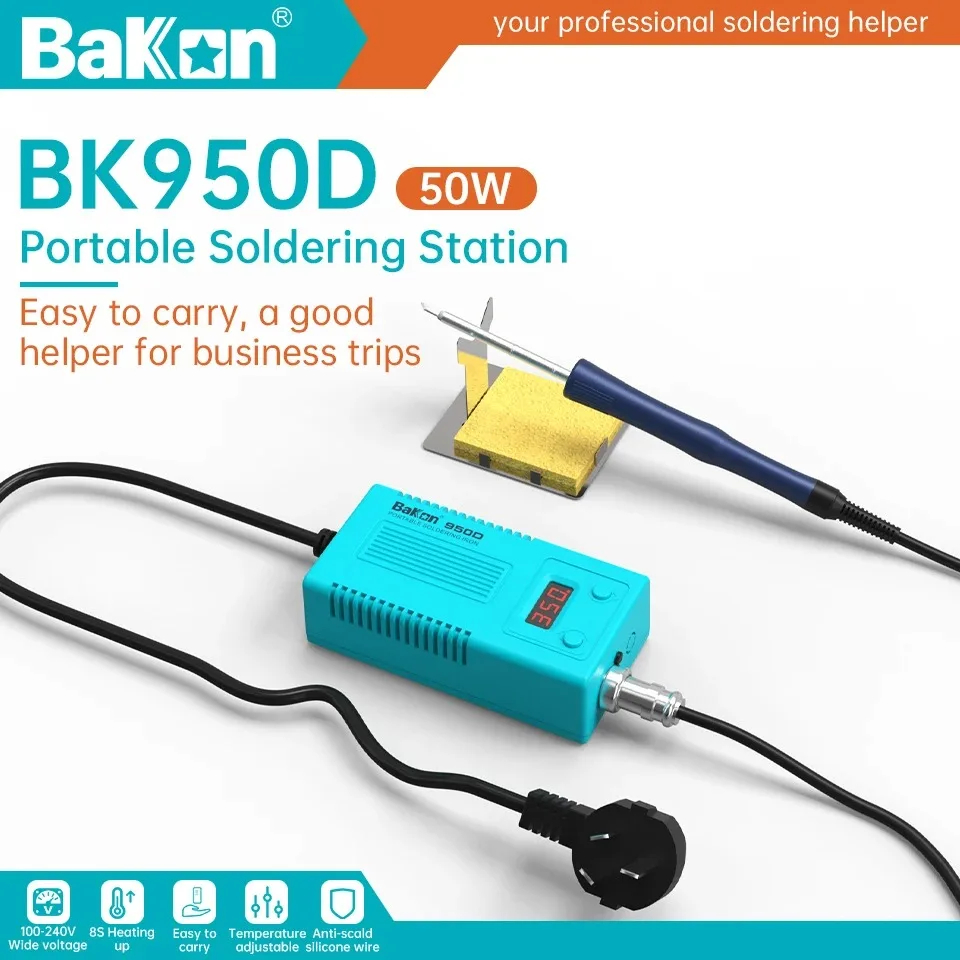 Bakon BK950D Soldering Station - Digital Soldering Station T12 ulasan dan harga