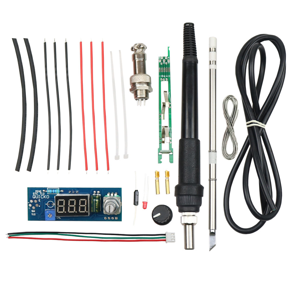 STC-T12 solder iron DIY kits/U - Digital Soldering Station T12 ulasan dan harga