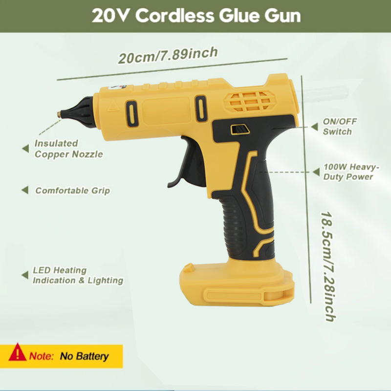 Cordless Electric Handheld Hot - Hot Melt Glue Gun Cordless ulasan dan harga