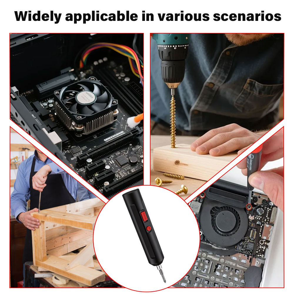 1/15Pcs Electric Screwdriver S - Electric Screwdriver Rechargeable Usb ulasan dan harga