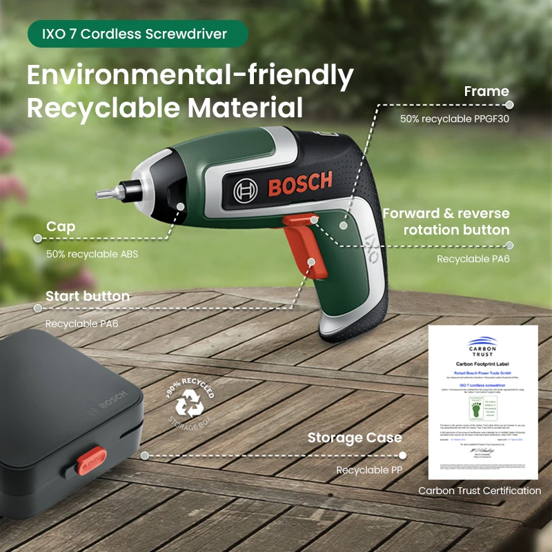 Bosch IXO 7 Cordless Screwdriv - Electric Screwdriver Rechargeable Usb ulasan dan harga
