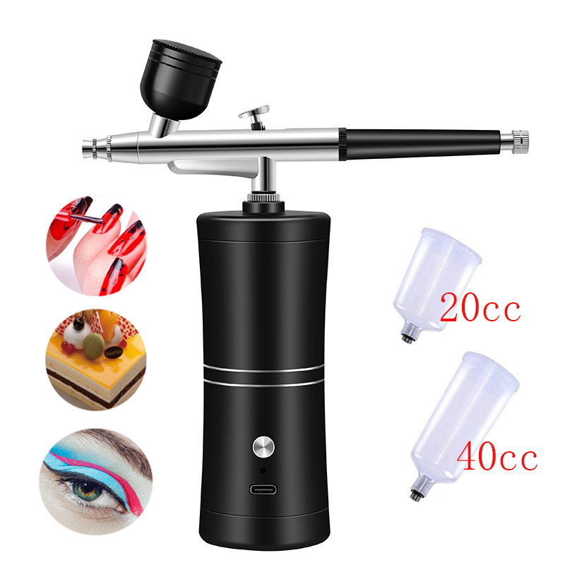 Airbrush for Nails Art Paint P - Airbrush Kit With Mini Compressor ulasan dan harga