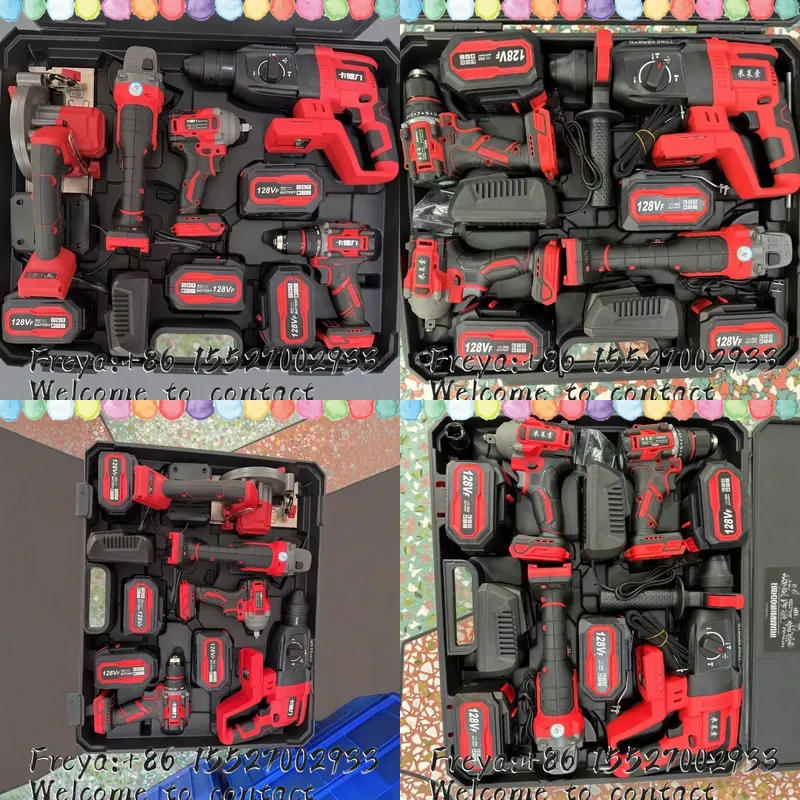 Brushless Power Tools 4-piece  - Brushless Angle Grinder Battery Powered ulasan dan harga