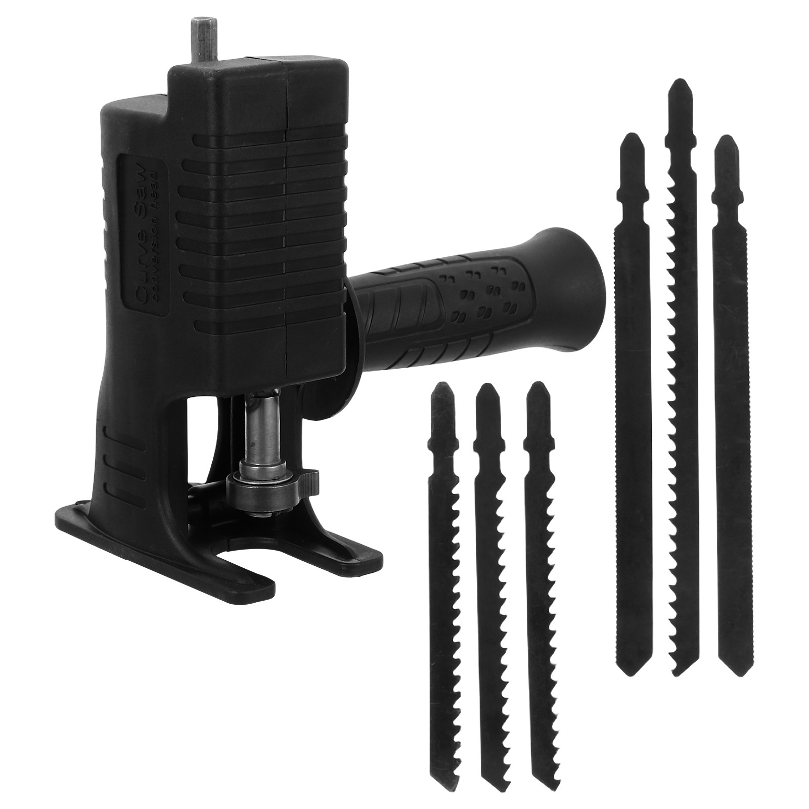 7 Piece Set Electric Drill Con - Reciprocating Saw Attachment Drill ulasan dan harga