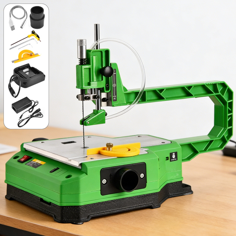 Electric Desktop Curved Saw Pl - Mini Table Saw For Woodworking ulasan dan harga