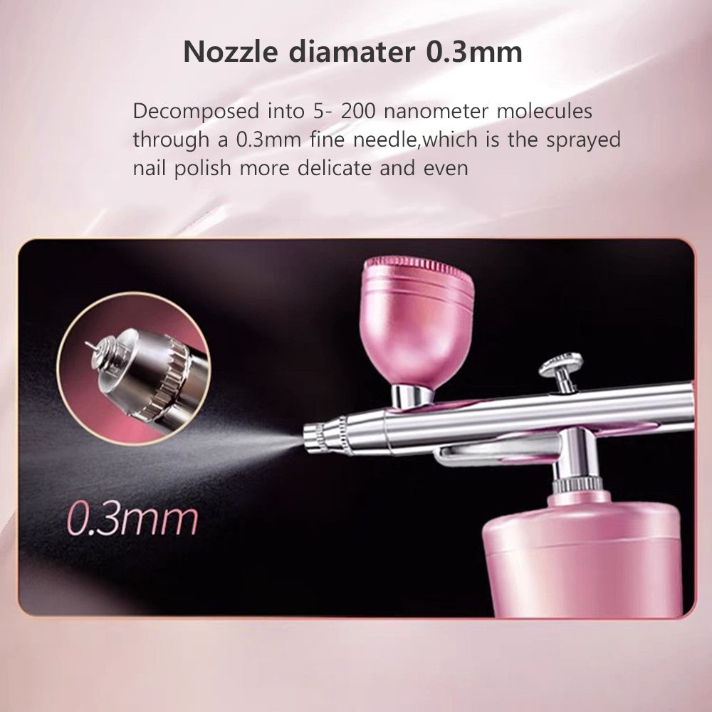 Pro Grade Airbrush Gun Head wi - Airbrush Kit With Mini Compressor ulasan dan harga