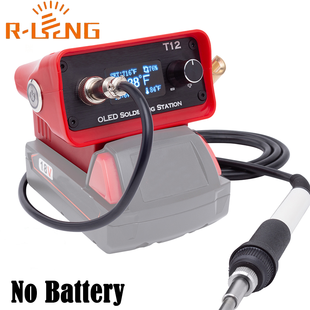OLED T12 Soldering Iron Statio - Digital Soldering Station T12 ulasan dan harga
