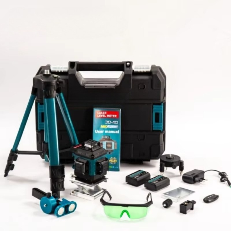Digital 16 Line 4d Green Whole - Laser Level 16 Lines 4D Green ulasan dan harga