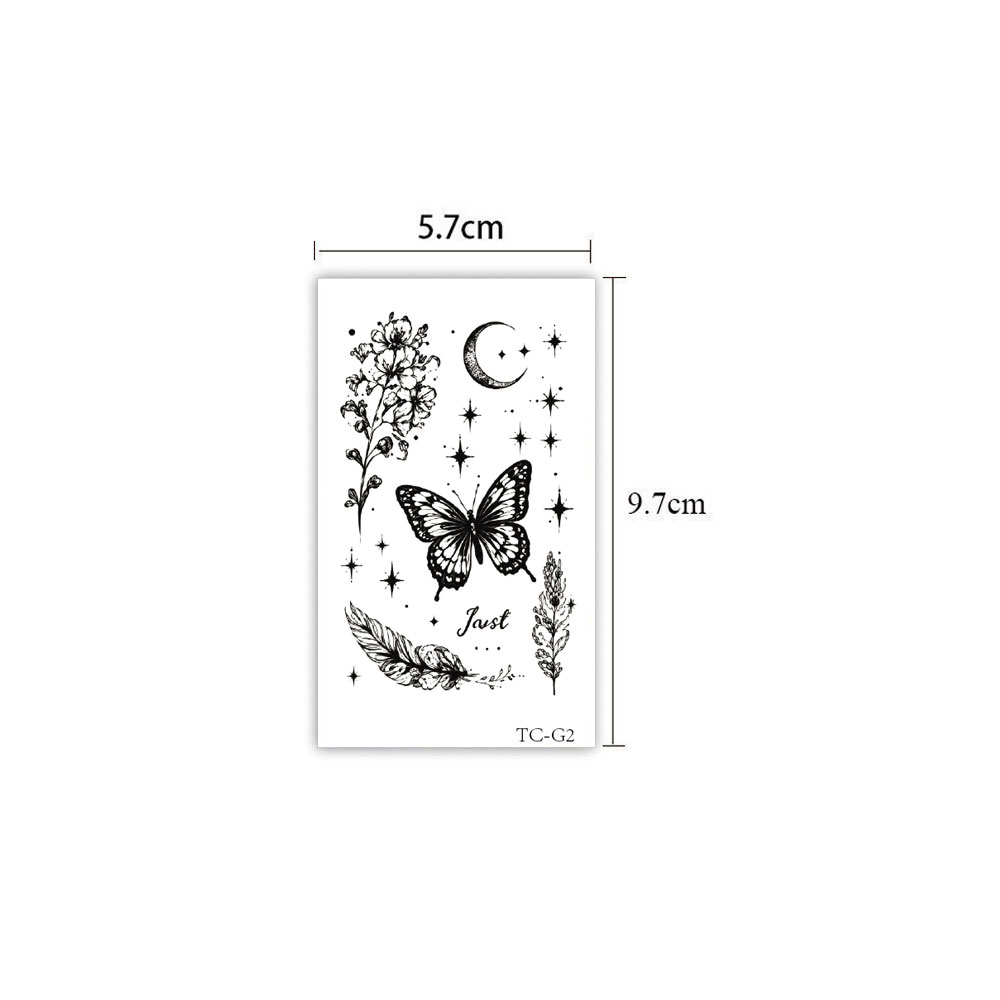 30pcs Butterfly Waterproof Tat - Hand Tools ulasan dan harga