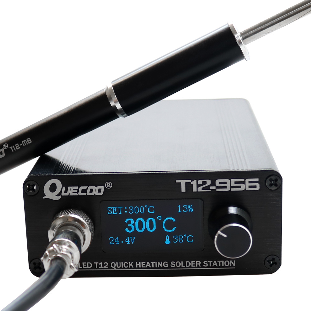 QUECOO T12-956 Soldering Digit - Digital Soldering Station T12 ulasan dan harga