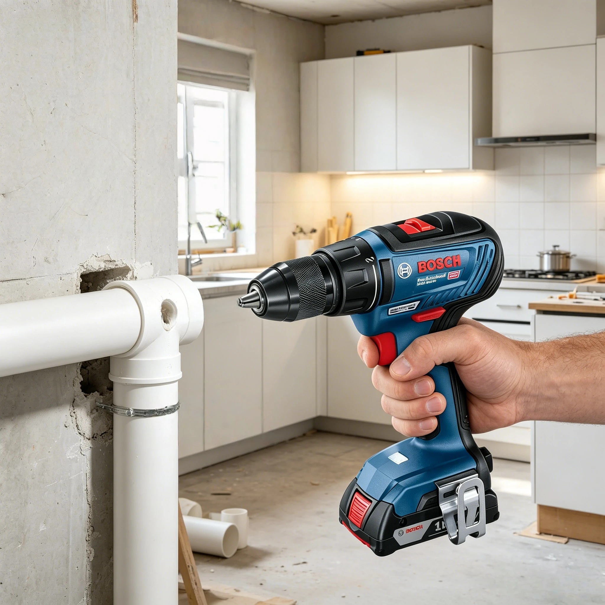 BOSCH GSR 18V-50 Brushless Cor - Brushless Cordless Electric Drill 18V ulasan dan harga