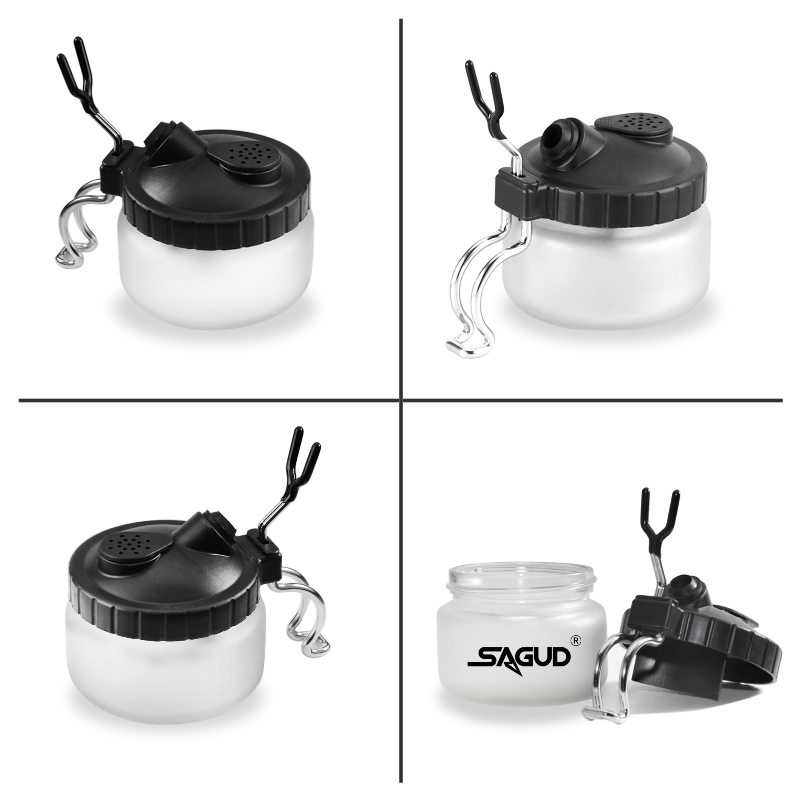 SAGUD 19PCS Airbrush Cleaning  - Airbrush Kit With Mini Compressor ulasan dan harga