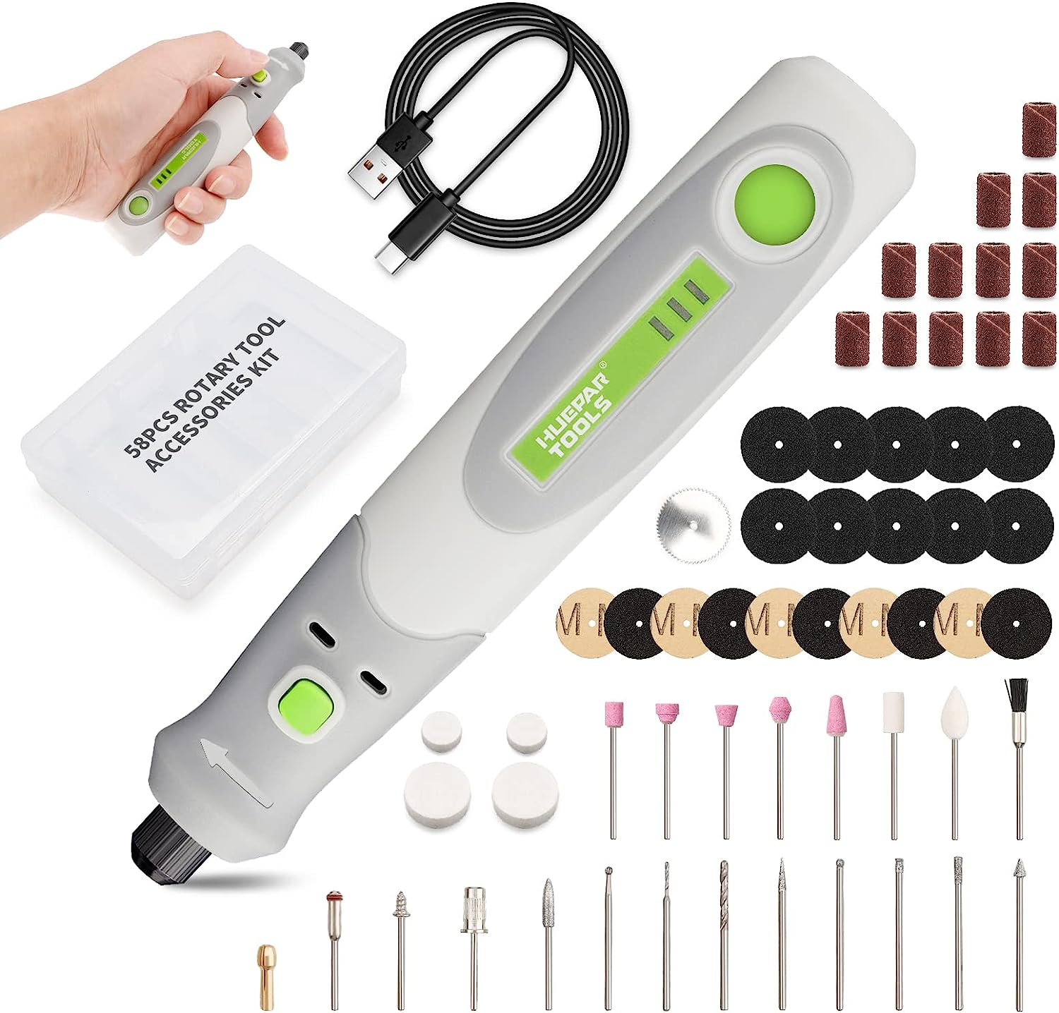 Electric Drill Die Grinder Eng - Cordless Rotary Tool Kit Accessories ulasan dan harga