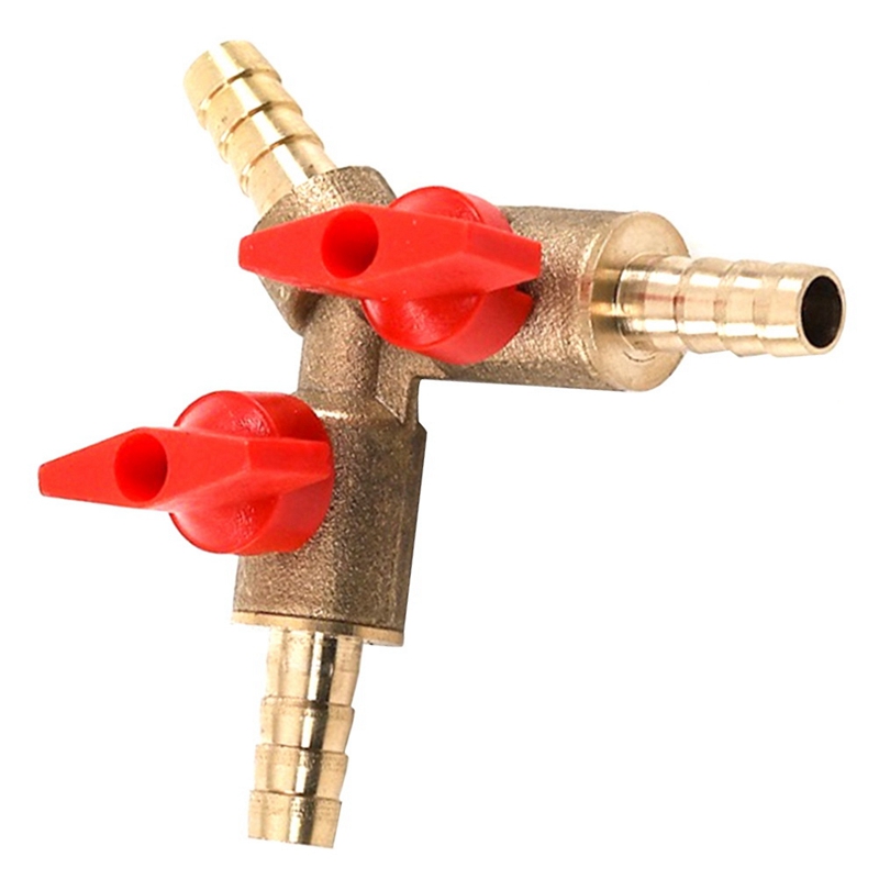 4Pcs 3 Way Shut Off Ball Valve - Garden Tools ulasan dan harga
