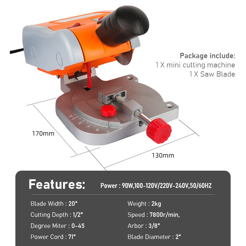 Mini Cutting Machine 45 Degree - Mini Table Saw For Woodworking ulasan dan harga