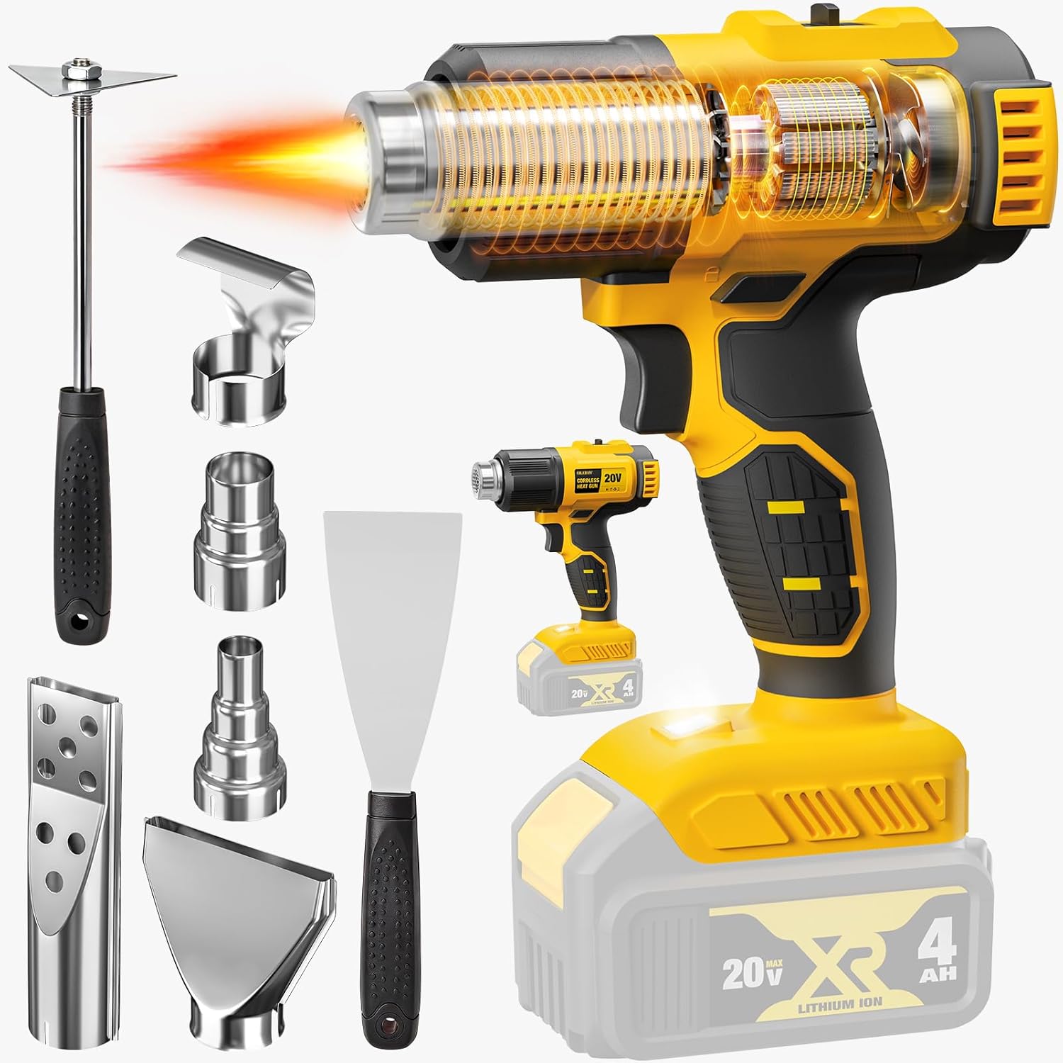 Cordless Heat Gun Compatible w - Cordless Heat Gun For Shrink Tubing ulasan dan harga